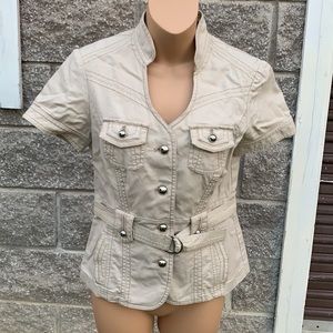 Cream jacket